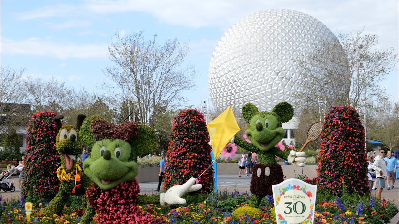 EPCOT 2025 Flower & Garden Festival Experience - New Topiaries, Merch & More | Walt Disney World
