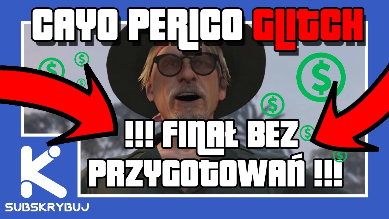 Finał napadu Cayo Perico BEZ PRZYGOTOWAŃ 🔥 G L I T C H 🔥