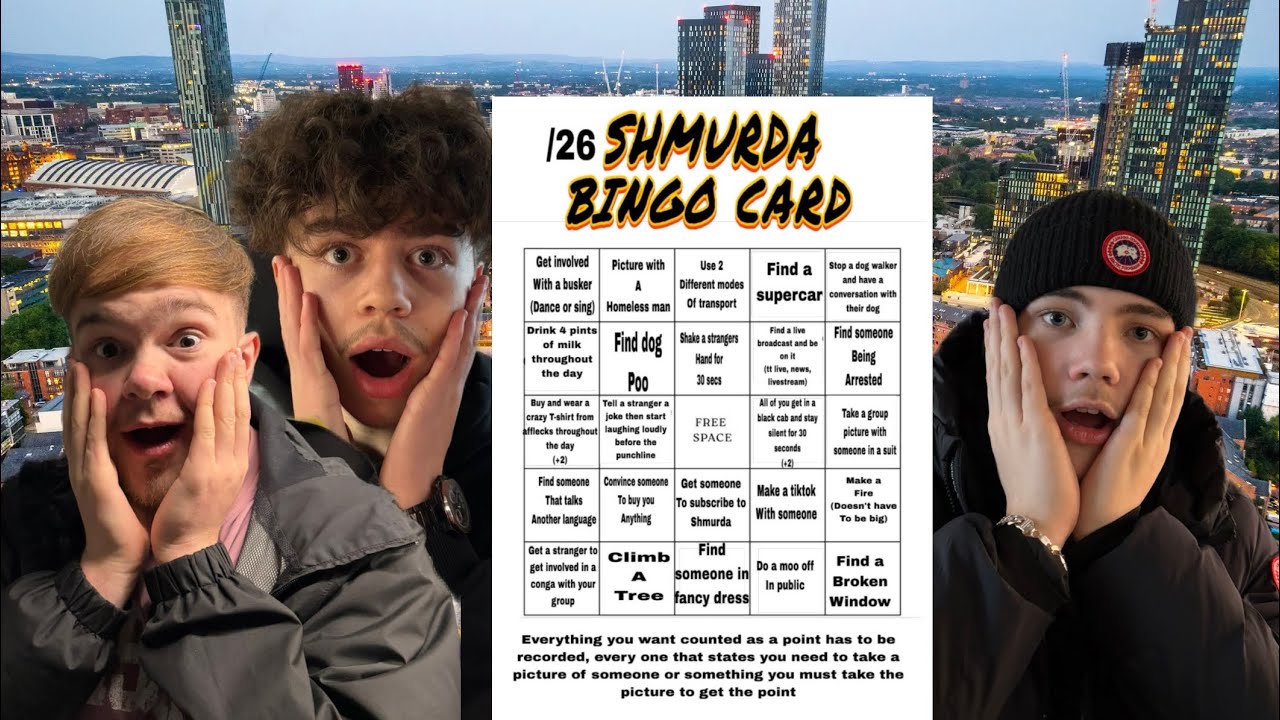 IRL BINGO: MANCHESTER EDITION