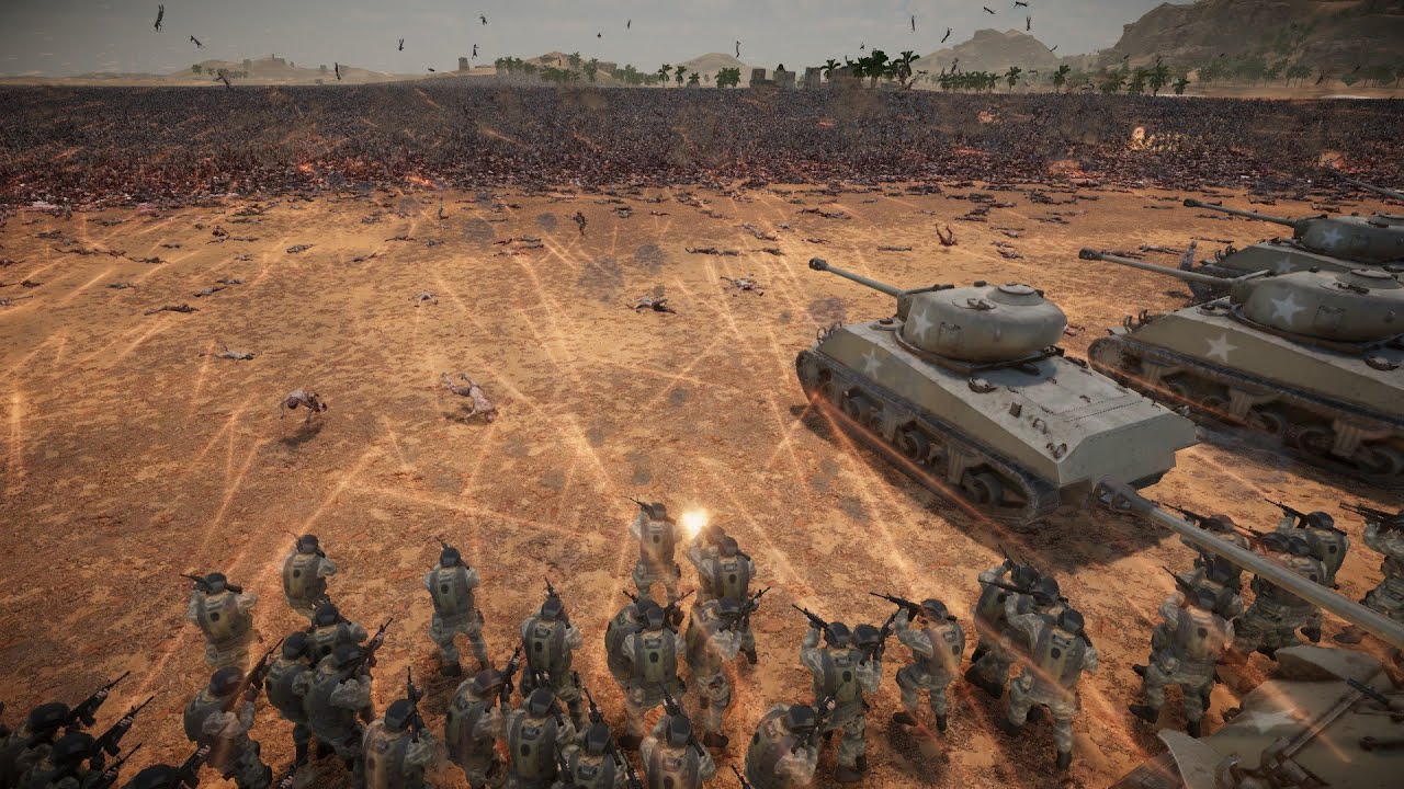 Zombies vs Reinforced Defence Force | Ultimate Epic Battle Simulator 2 | UEBS 2