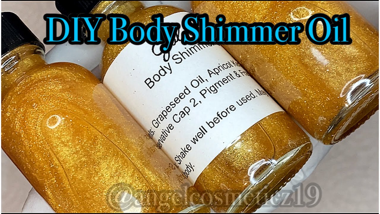 DIY: Body Shimmer Oil | Small Business