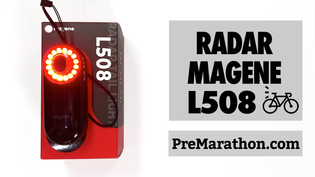 Radar / Luz trasera MAGENE L508: funcionamiento, pros y contras.
