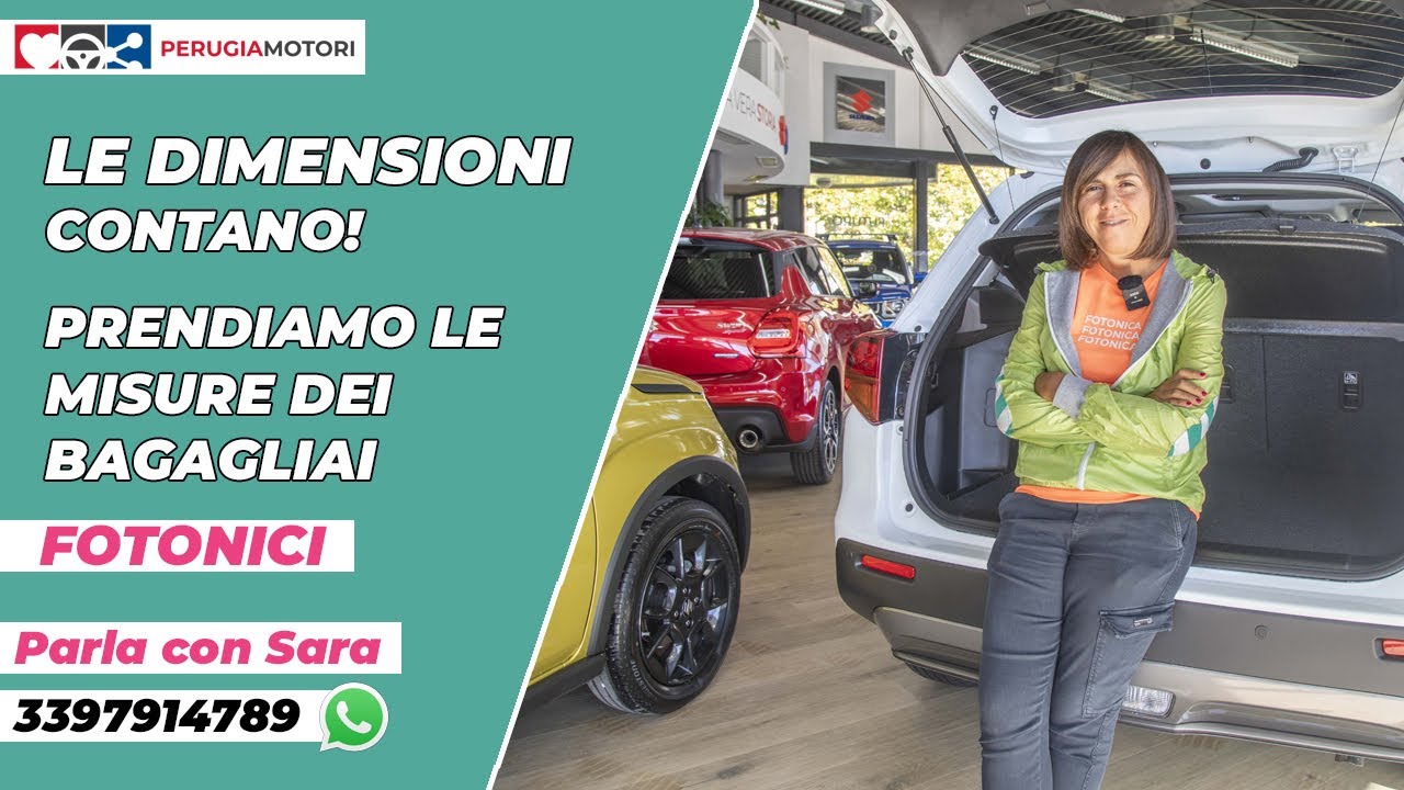 LE DIMENSIONI CONTANO...NEL BAGAGLIAIO
