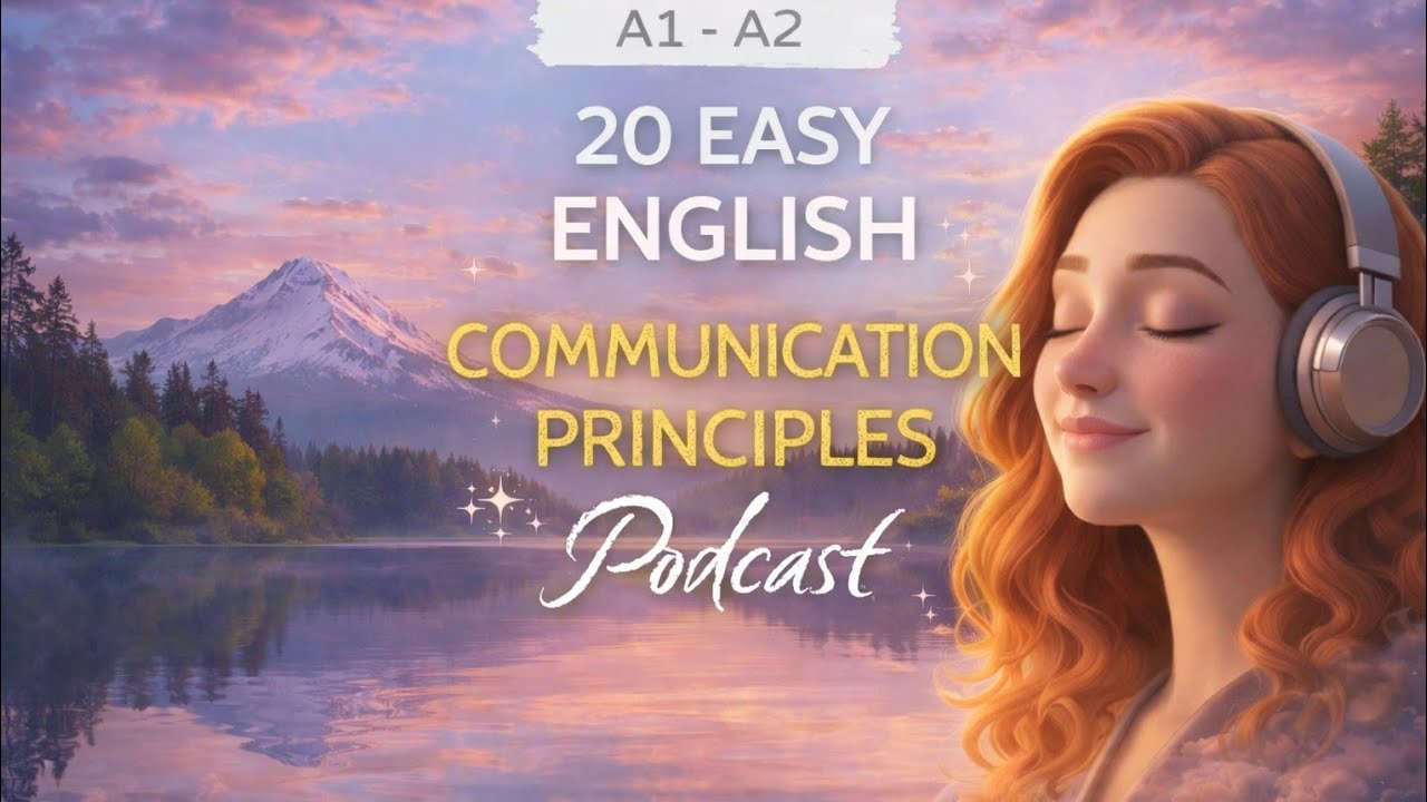 20 Communication Principles | Easy English Podcast (A2–B1 Listening Practice) | Speak Clearly