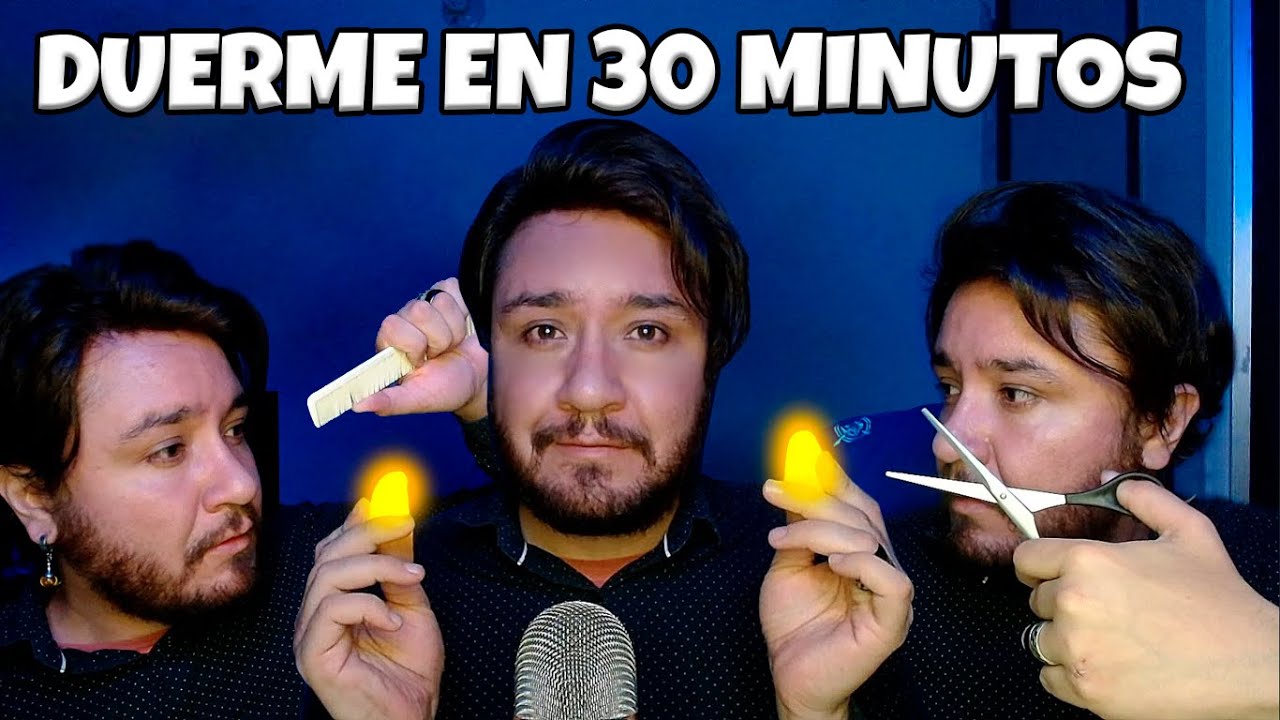 ASMR | LUCES MAGICAS - TIJERAS - PEINE - MOUTH SOUNDS - AGUA ✨😴