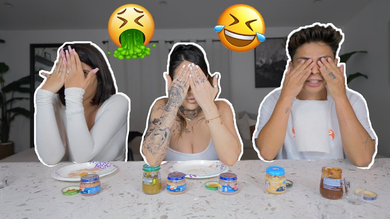 BABY FOOD OR SHOT CHALLENGE *HILARIOUS* 🤮🥴🤣💀