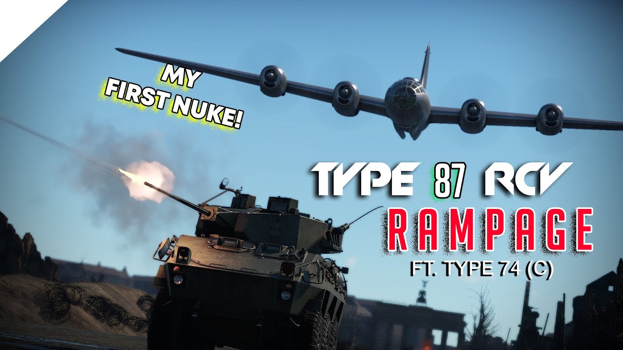 First Nuke + Type 87 masacre - War Thunder