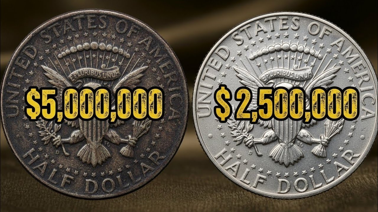 Top 9 Rare Kennedy Half Dollar Coins That Could Make You Rich Overnight!