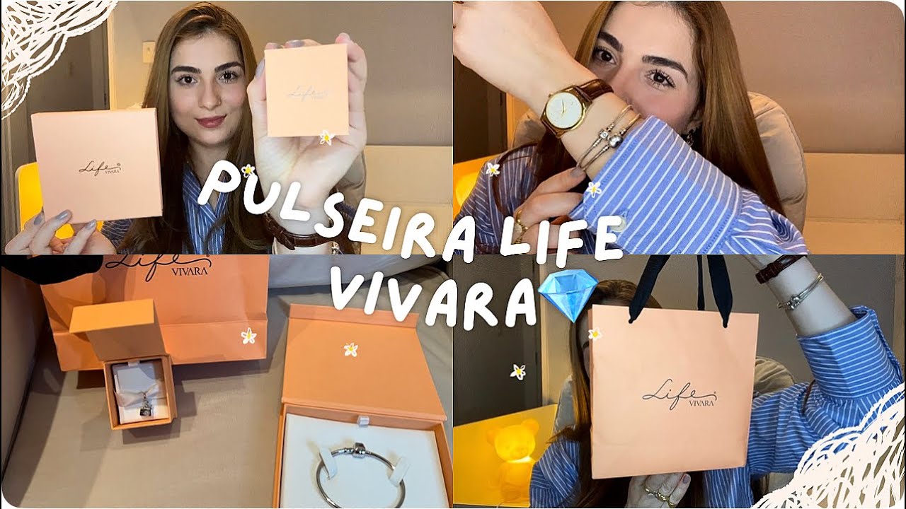 MINHA NOVA PULSEIRA DA VIVARA ✨| berloques, preços life vivara | PULSEIRA DE BERLOQUES 💎 