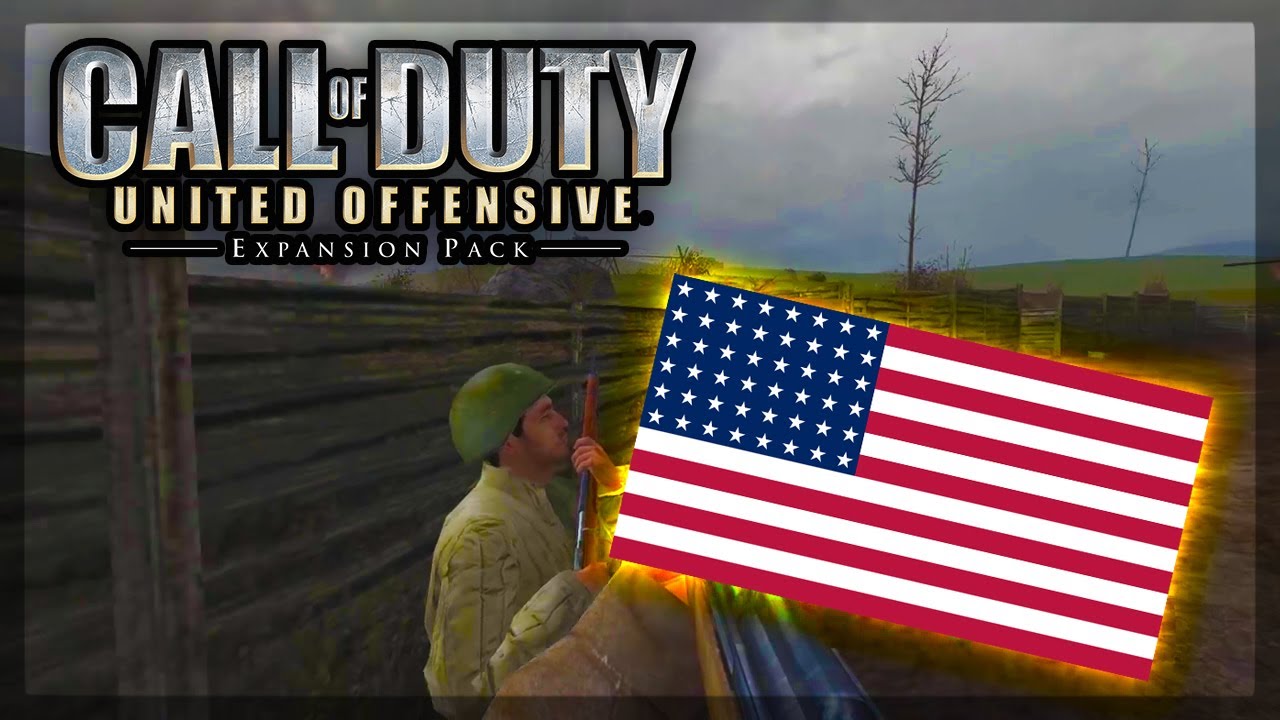 Call of Duty United Offensive (2004) - American Campaign Missions Full Gameplay - Commentary