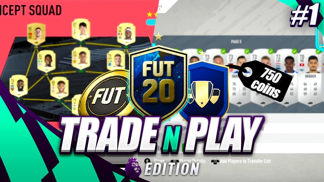 0 TO 100K IN 1 DAY !!! TRADE 'N' PLAY #1 - FIFA 20 Ultimate Team Road to Glory