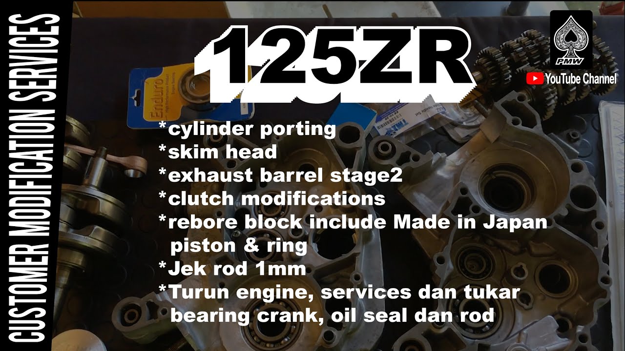 Customer Modifications Services (Yamaha 125ZR) by PMW
