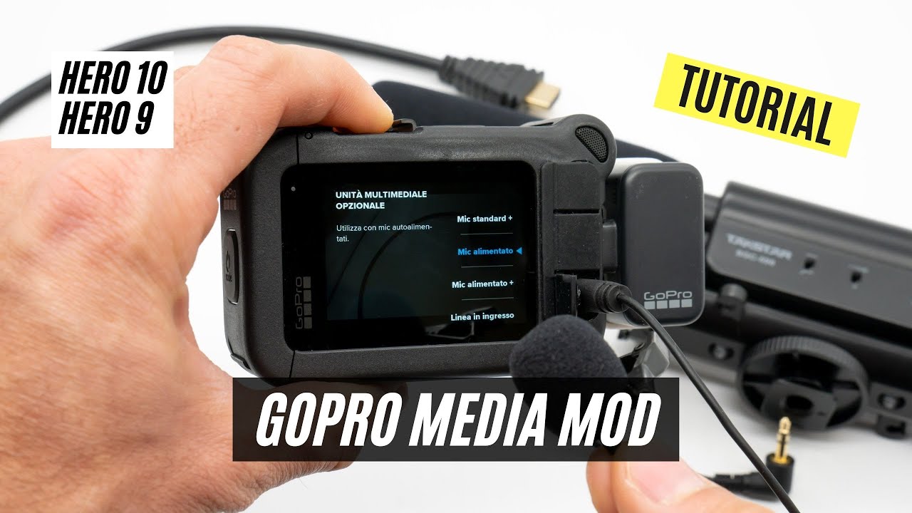 Come Usare la GoPro Media Mod per Hero 9/10/11 Black - Tutorial e Configurazione