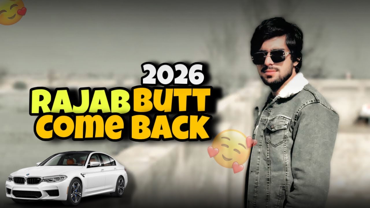 Finally Rajjab Butt Come Back 2026 😎