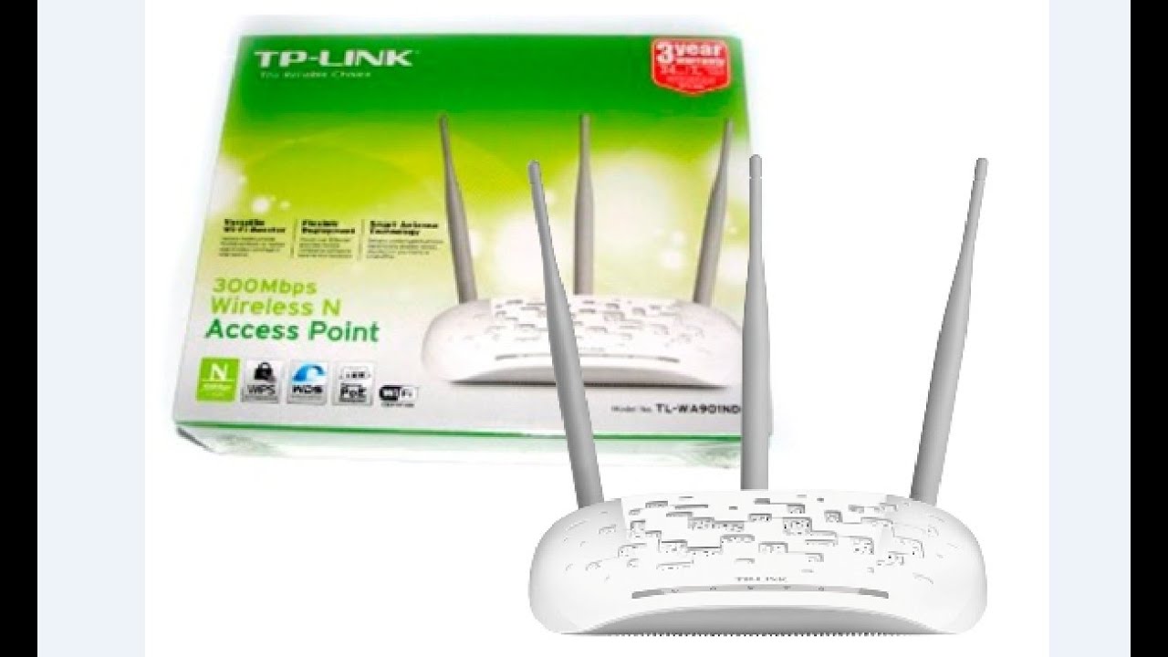 configuration switch TP-LINK TL-WA901ND