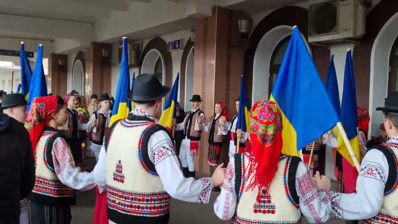 Trenul si Hora Unirii la Vaslui 24 ianuarie 2026