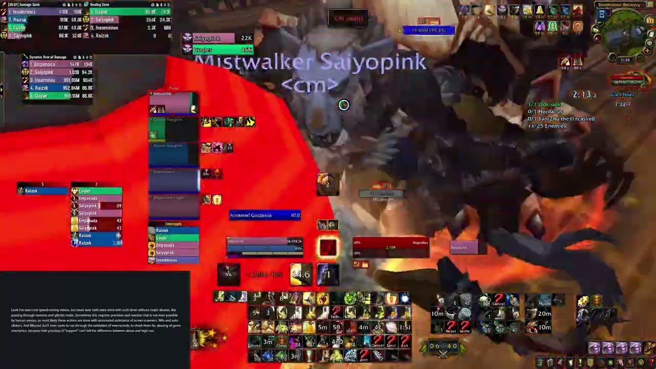 Stormstout Brewery 3:28 (MoP Classic Season 2)