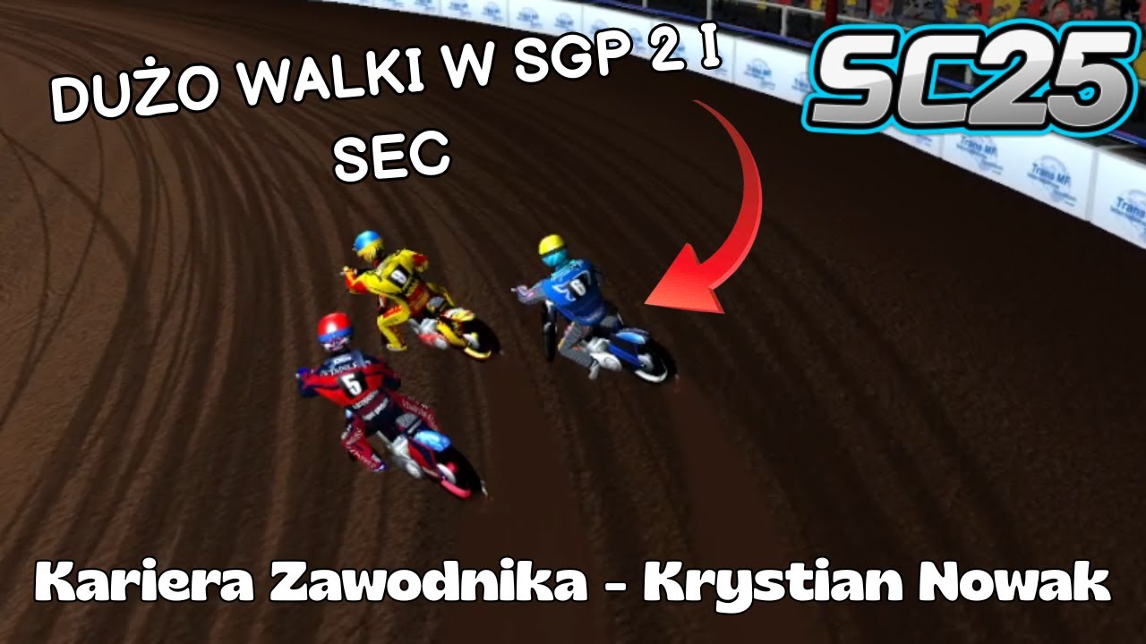 SGP2 I OSTATNIA RUNDA SEC! Speedway Challenge 25 Kariera Krystian Nowak #45