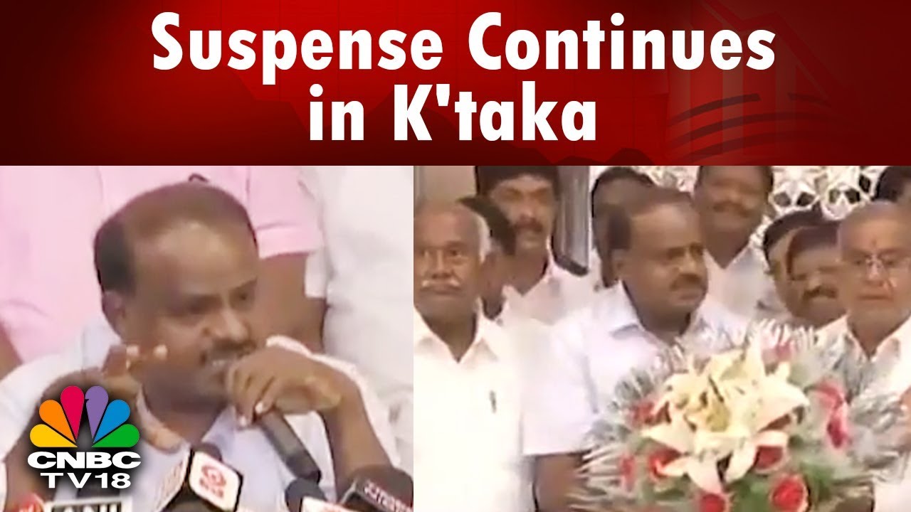 Suspense Continues in K'taka; Both BJP & Congress-JDS Alliance Claim Stake to Form Govt
