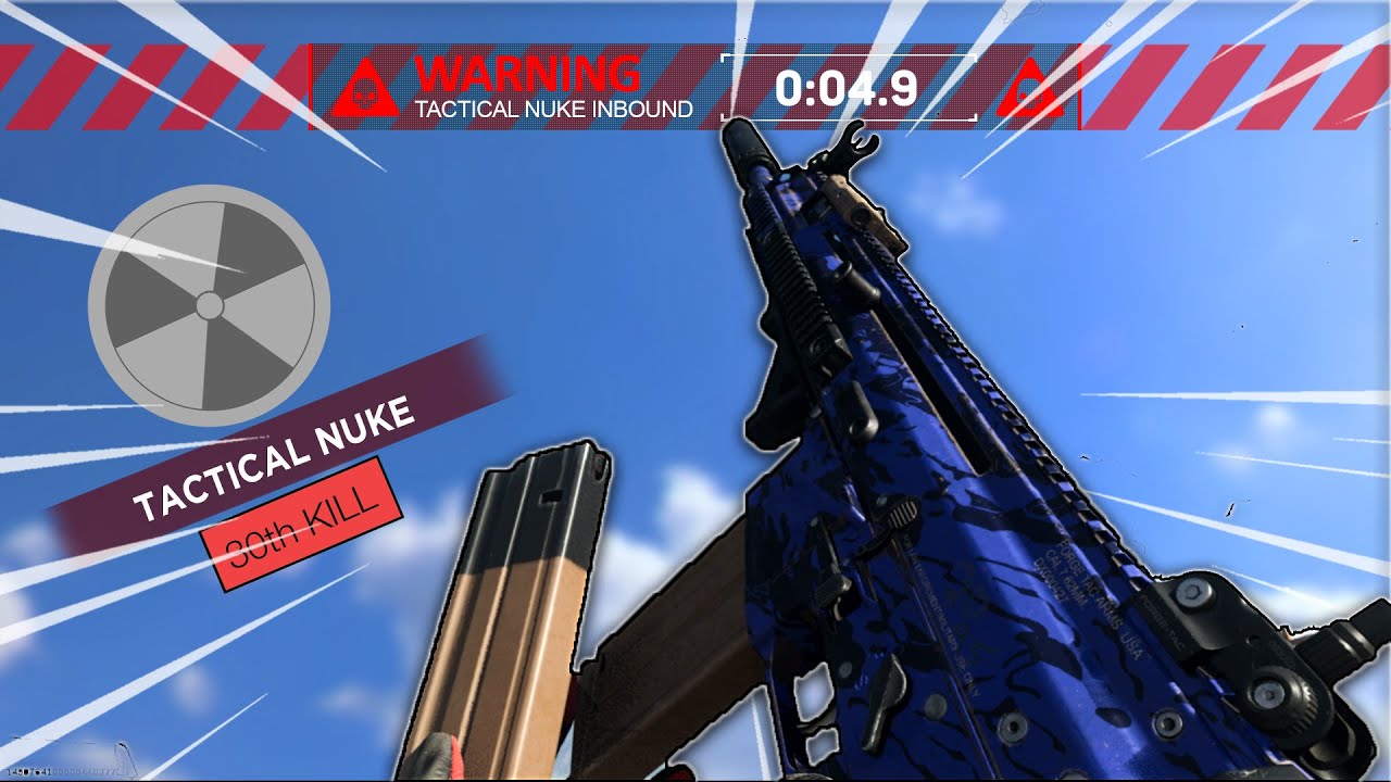 Best FN SCAR 17 Class SETUP Tactical NUKE! (Call Of Duty Modern Warfare 75-4 Gameplay)
