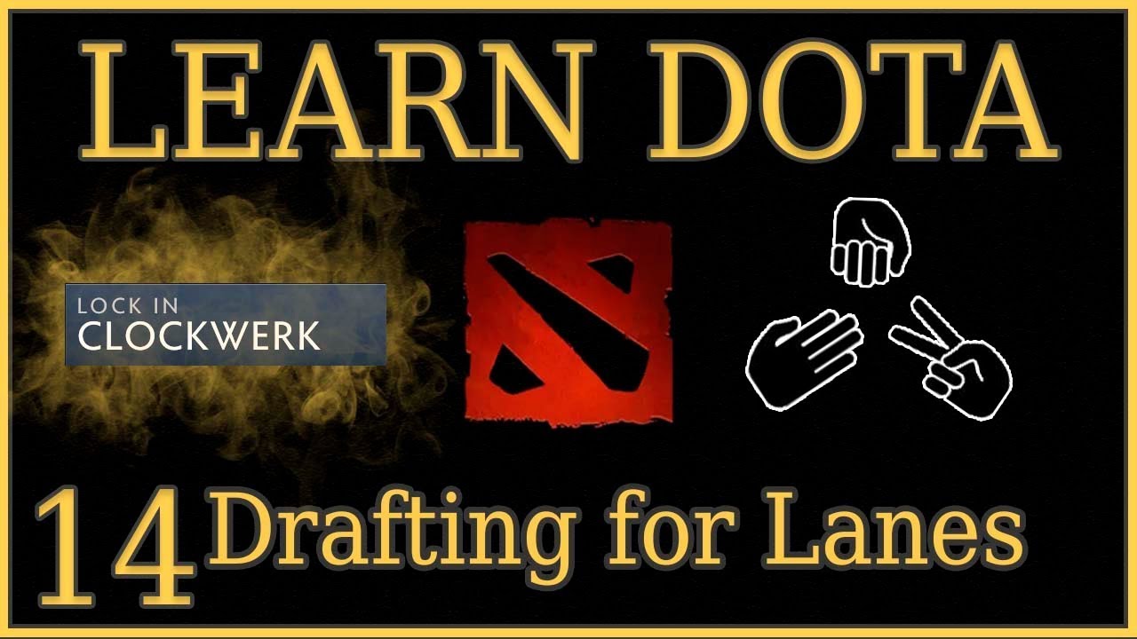 Урок Dota, эпизод 14: Выбор героев для линии.