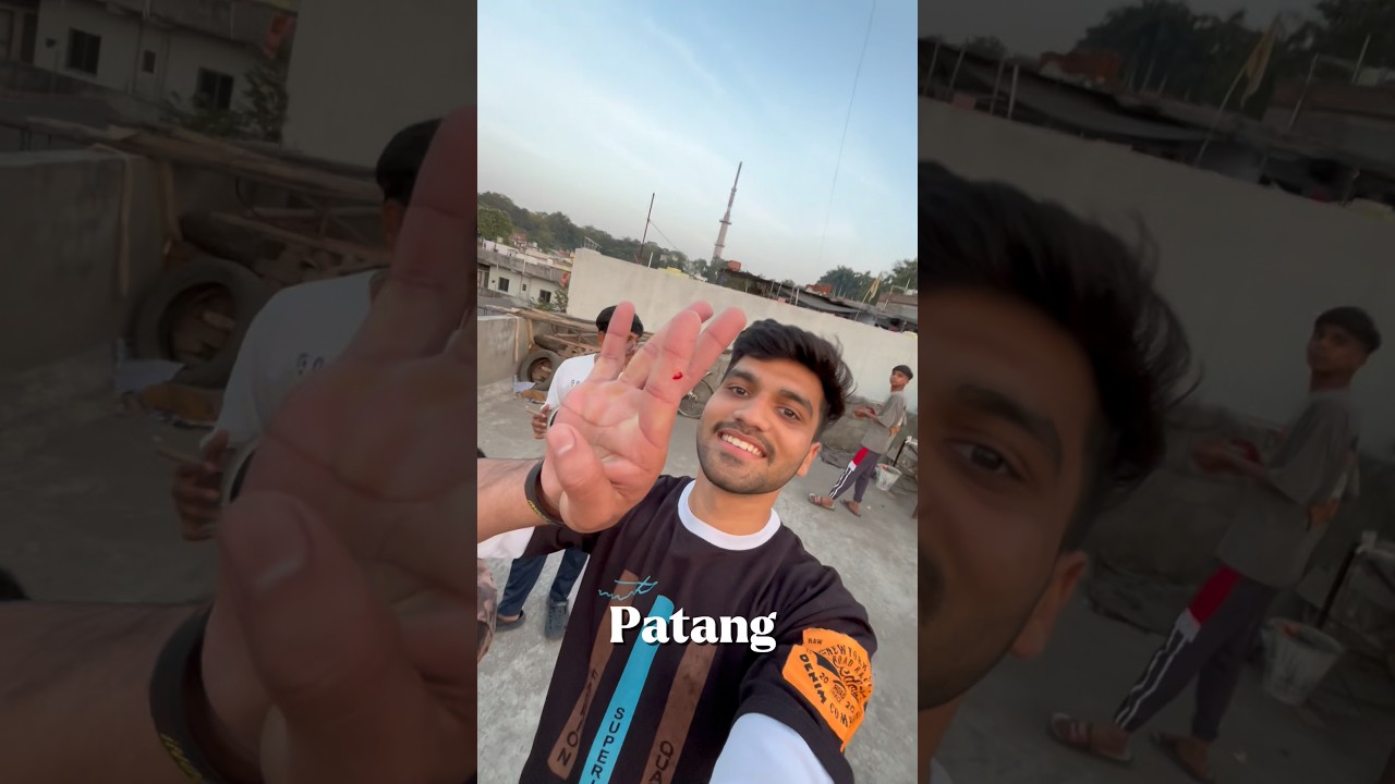 Makar Sankranthi Me Haath 🩸Cut Gaya 😂 