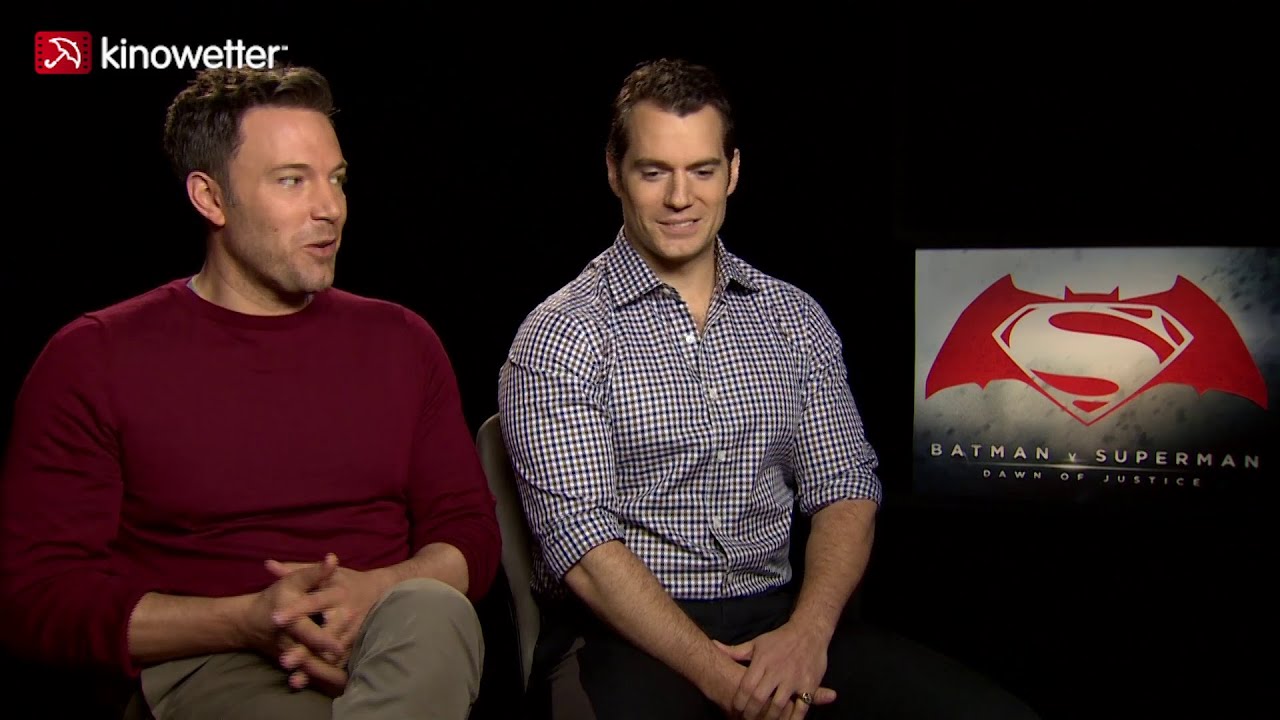 Interview Ben Affleck & Henry Cavill BATMAN V SUPERMAN: DAWN OF JUSTICE