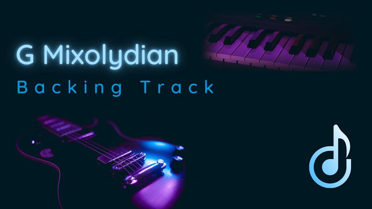 Holy Funk Mixolydian backing track in G