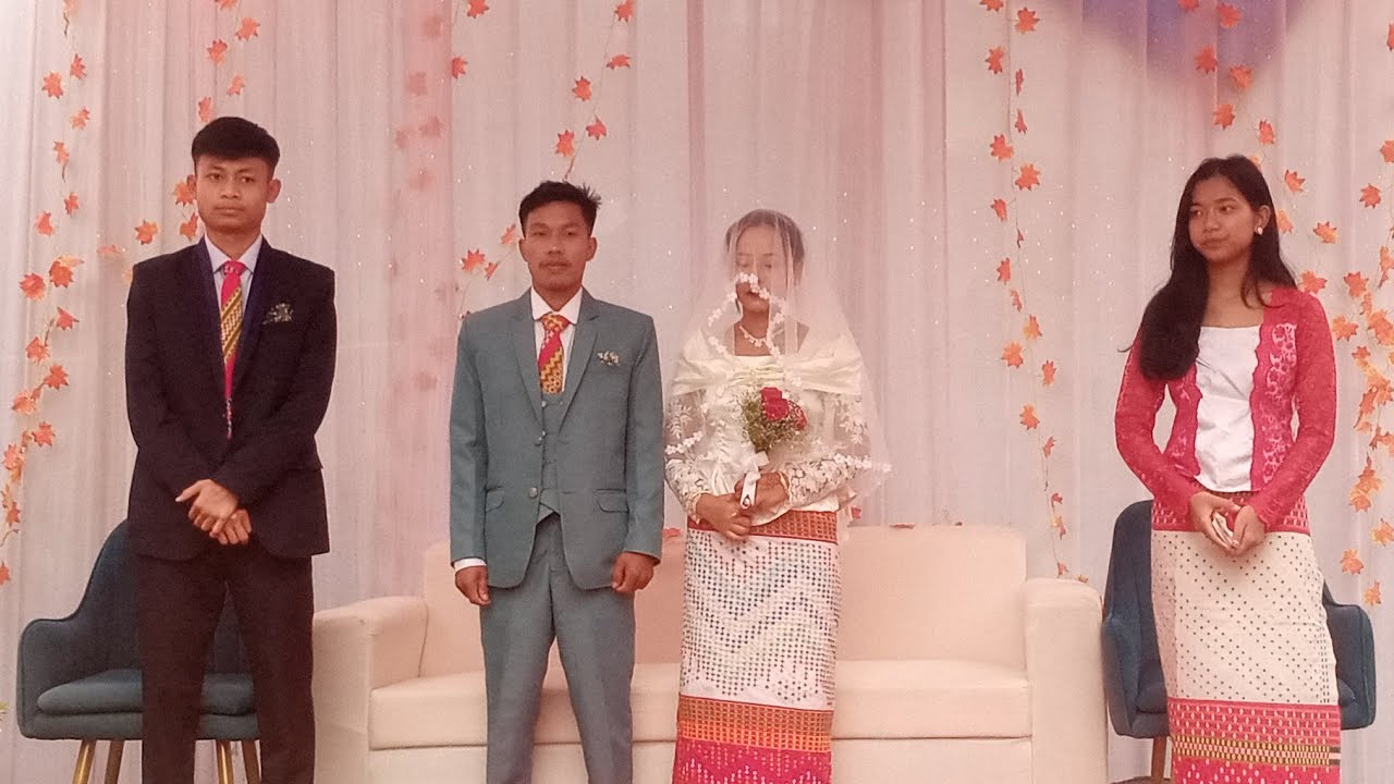 Deapty Debbarma wed's Niessa Rupini Debbarma Wedding Marriage 04/03/2026