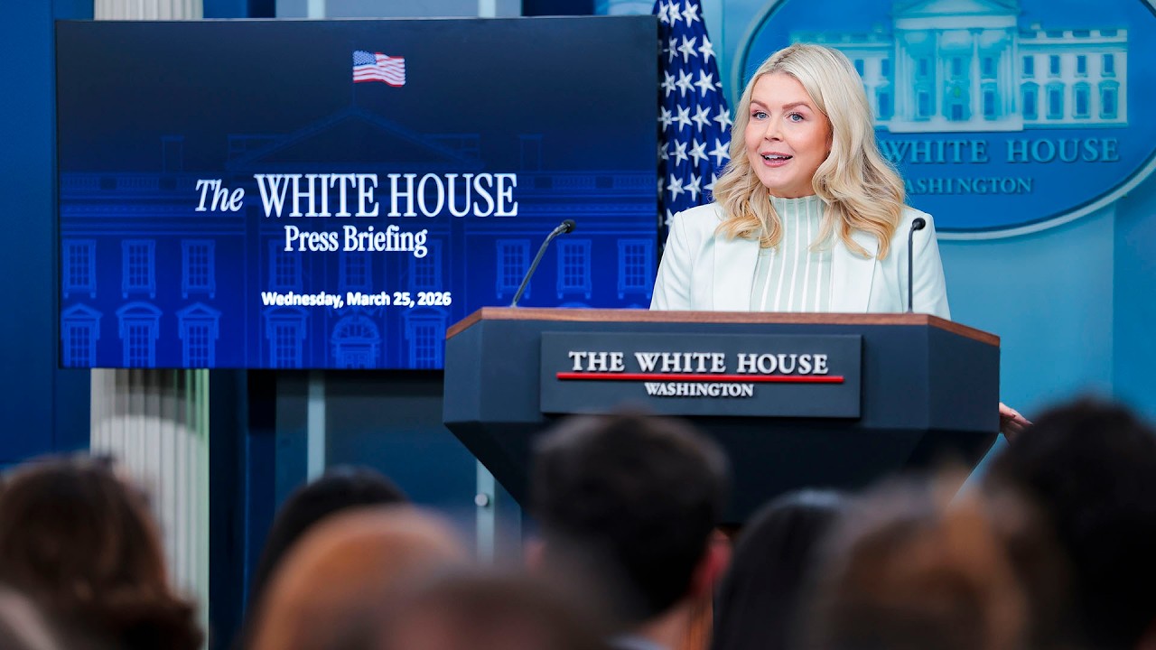 LIVE: White House holds press briefing | NBC News