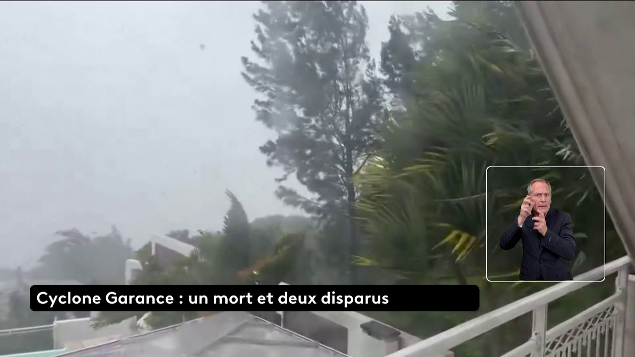 Cyclone Garance : un mort et deux disparus à La Réunion