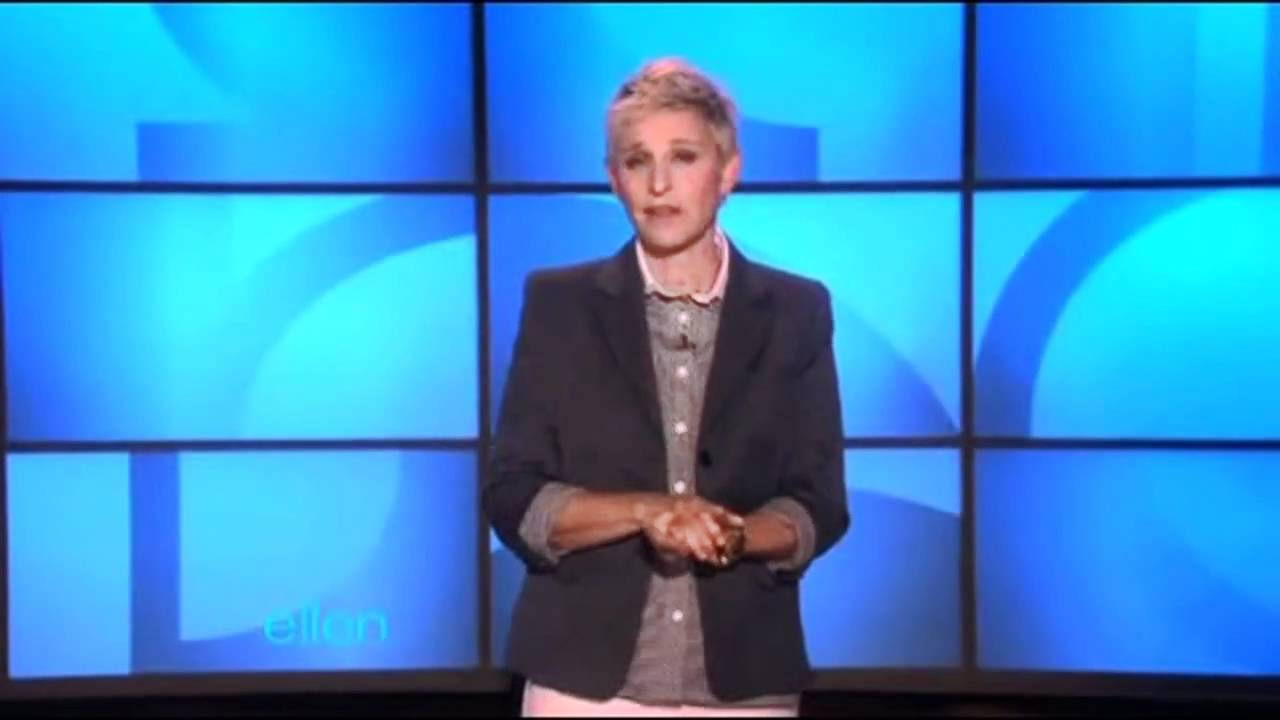Ellen's Monologue-Size Doesn't Matter(09/28/10)
