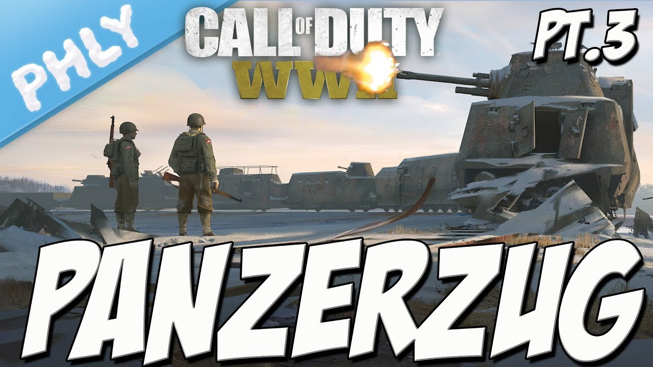Call Of Duty WW2 - PANZERZUG Pursuit - Part 3 (Call Of Duty WW2 Campaign)