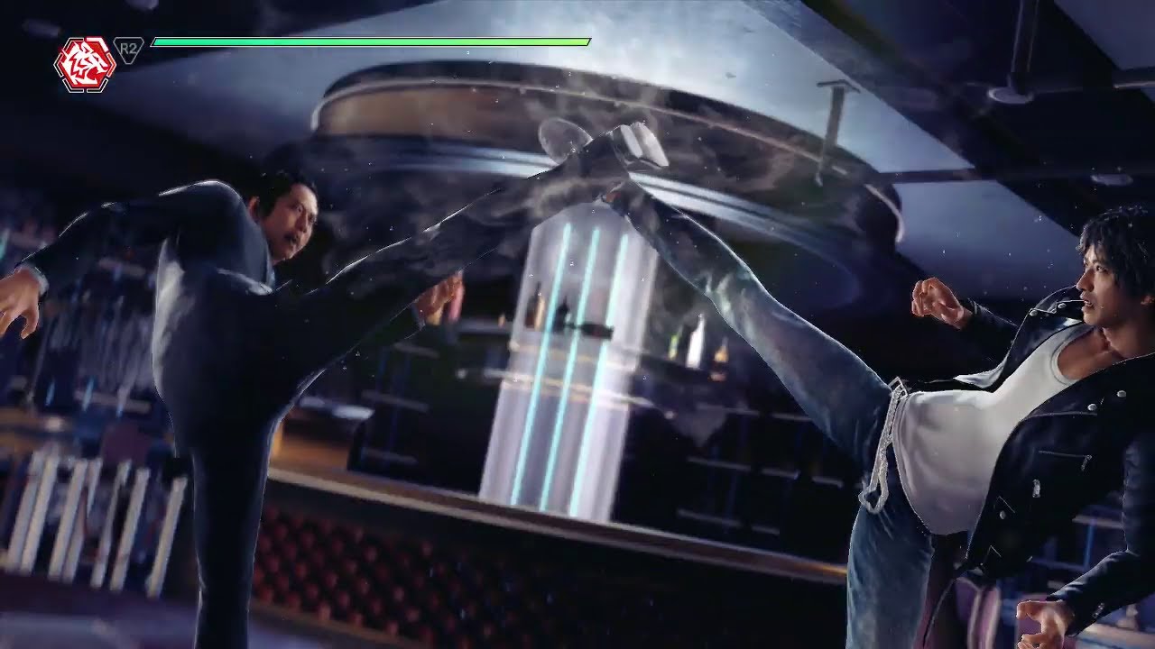Judgment Yagami vs Kuroiwa Fight Scene  [[RE-SOUND]]