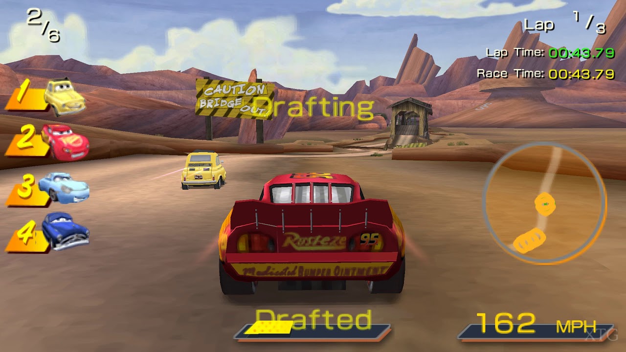 Cars PSP Gameplay HD (PPSSPP)