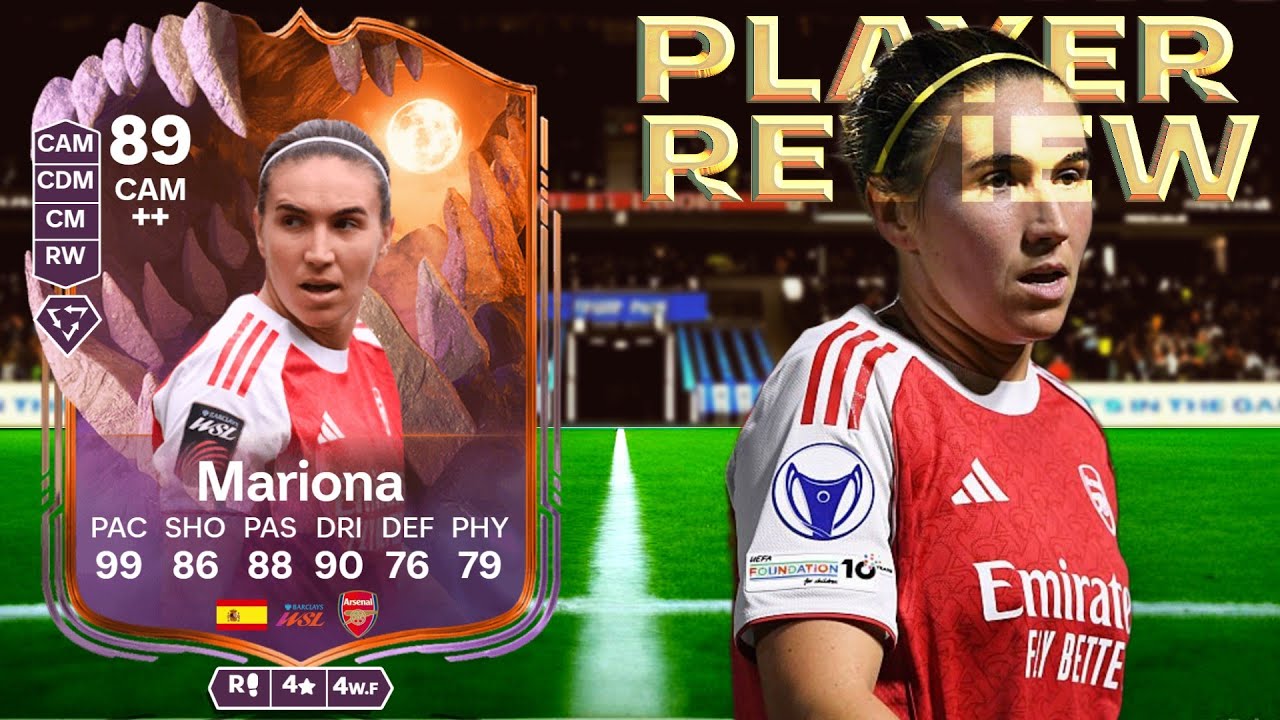 99 PACE! 89 SCREAM MARIONA ОБЗОР ИГРОКА! FC 26