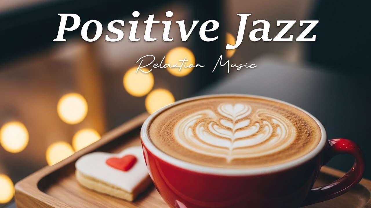 Positive Jazz Music 🌿 Happy Bossa Nova Piano and Coffee Ambience for Peaceful Focus and Happy Mood