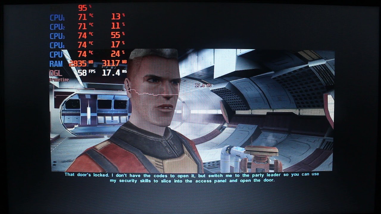 STAR WARS&trade; - Knights of the Old Republic&trade; on i3 3227U/8gb ram.