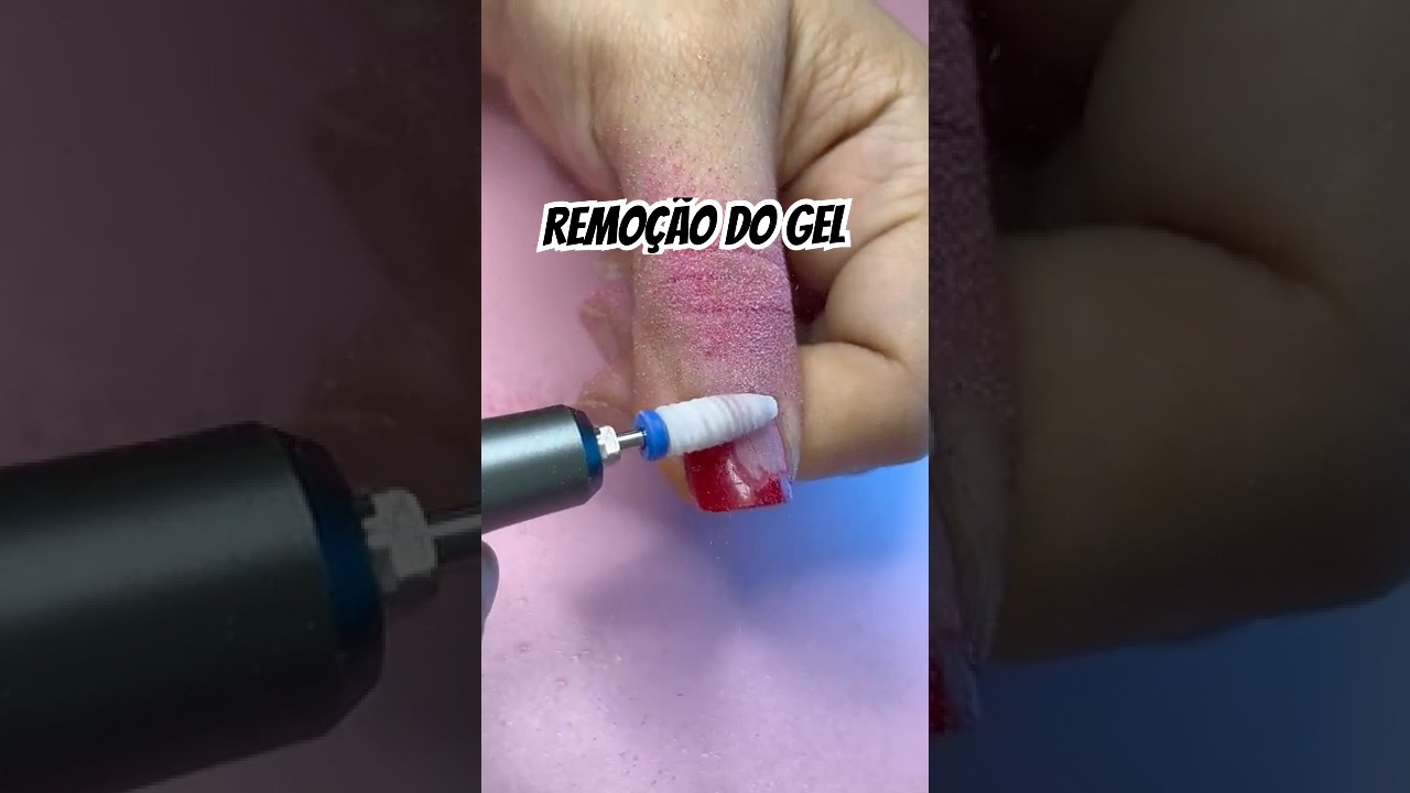 Remo&ccedil;&atilde;o do alongamento de unhas Gel Polygel | Aline Makelyne #poligel