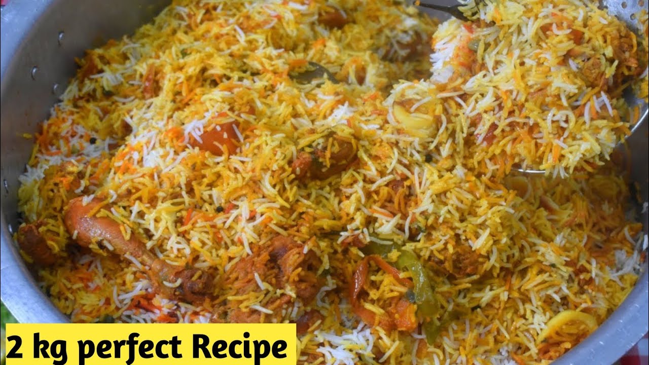 2 kg perfect Biryani Recipe by pyari ruqaya ka kitchen
