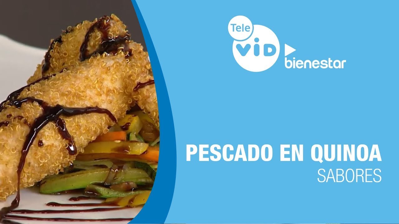 Pescado en Quinoa: Receta Saludable con Yeison Jaramillo 🍽️ Sabores | Tele VID ▶️ Bienestar