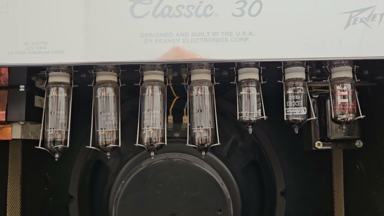 Peavey Classic 30 Valve Amp service/Evaluation Pt1