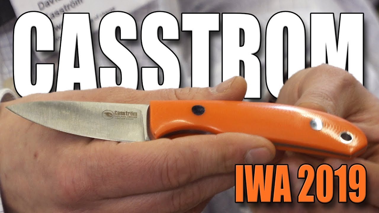 Охотничьи и выживательные ножи — новости Casstrom Sweden — (IWA 2019)