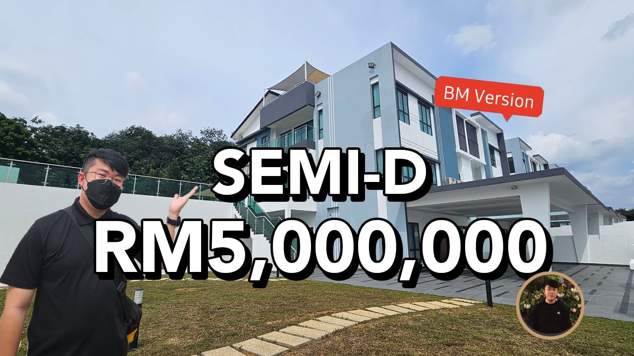 RM5,000,000 SEMI-D dgn 12,000sf EXTRA LAND ! Harmoni Park BESAR 100x115ft FREEHOLD di Dengkil Sepang