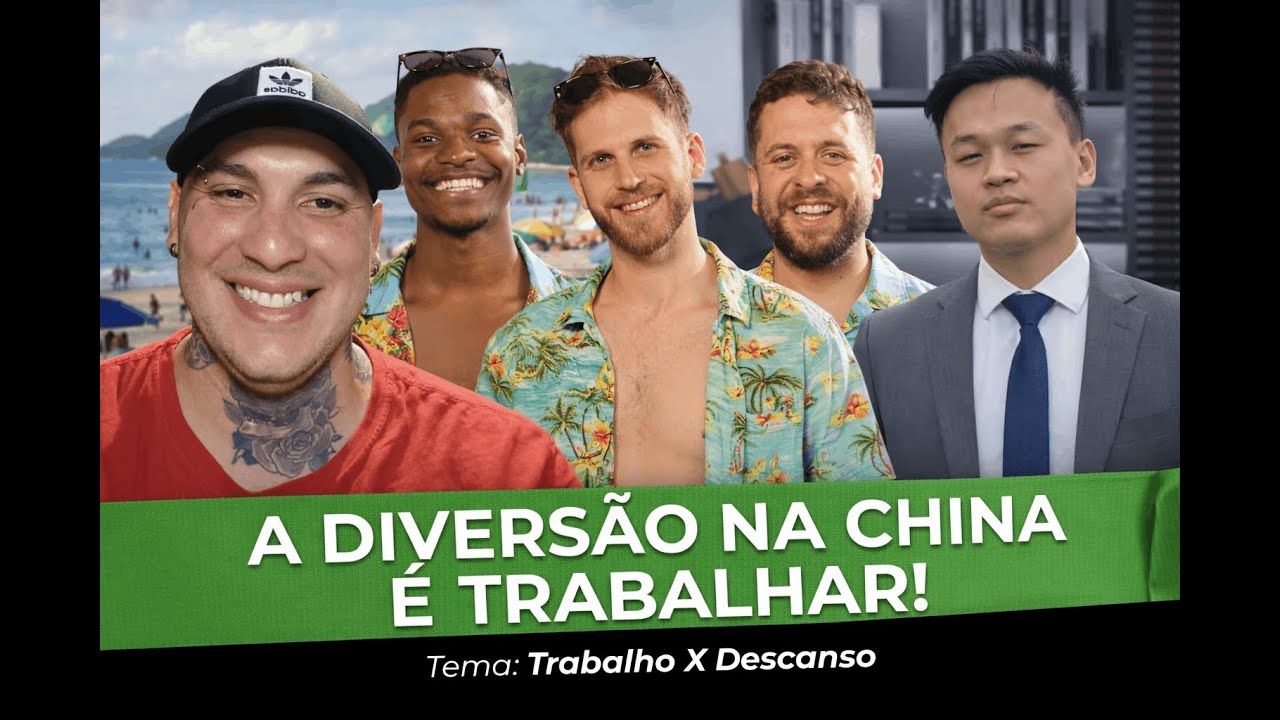 [REACT] COMO SERIA SE A CHINA DOMINASSE O BRASIL? | #3CONTINENTES #86 - AchismosTV