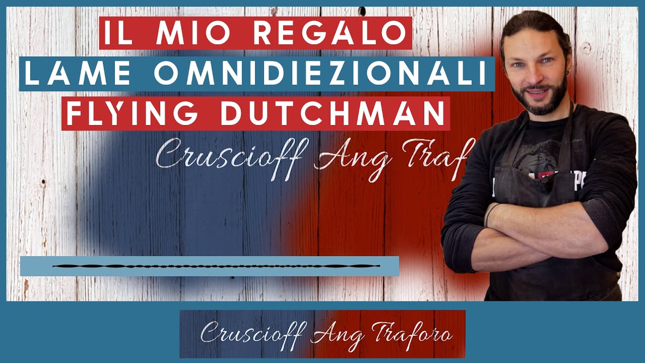 Traforo proxxon: (il mio regalo) lame omnidirezionale Flying dutchman