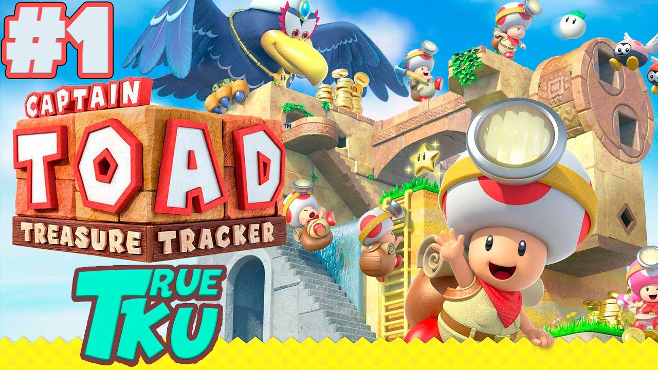 Captain Toad: Treasure Tracker Прохождение #1 Собираю Сокровища с Тодом