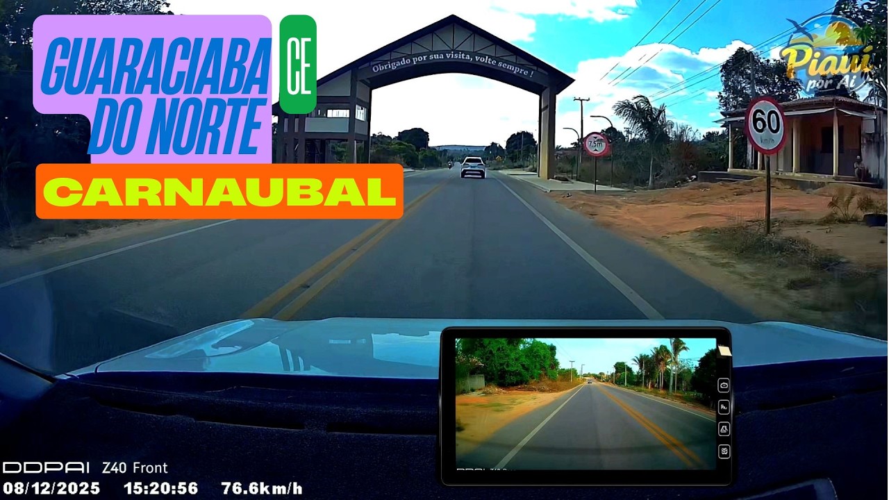 TARDE NA SERRA DA IBIAPABA 🌄 | De Guaraciaba do Norte a Carnaubal pela CE-187 e CE-323