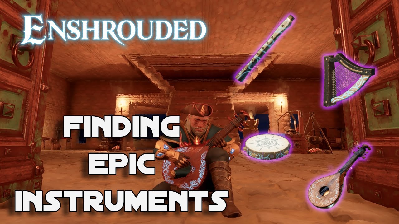 Enshrouded: Прохождение игры Finding Epic Instruments