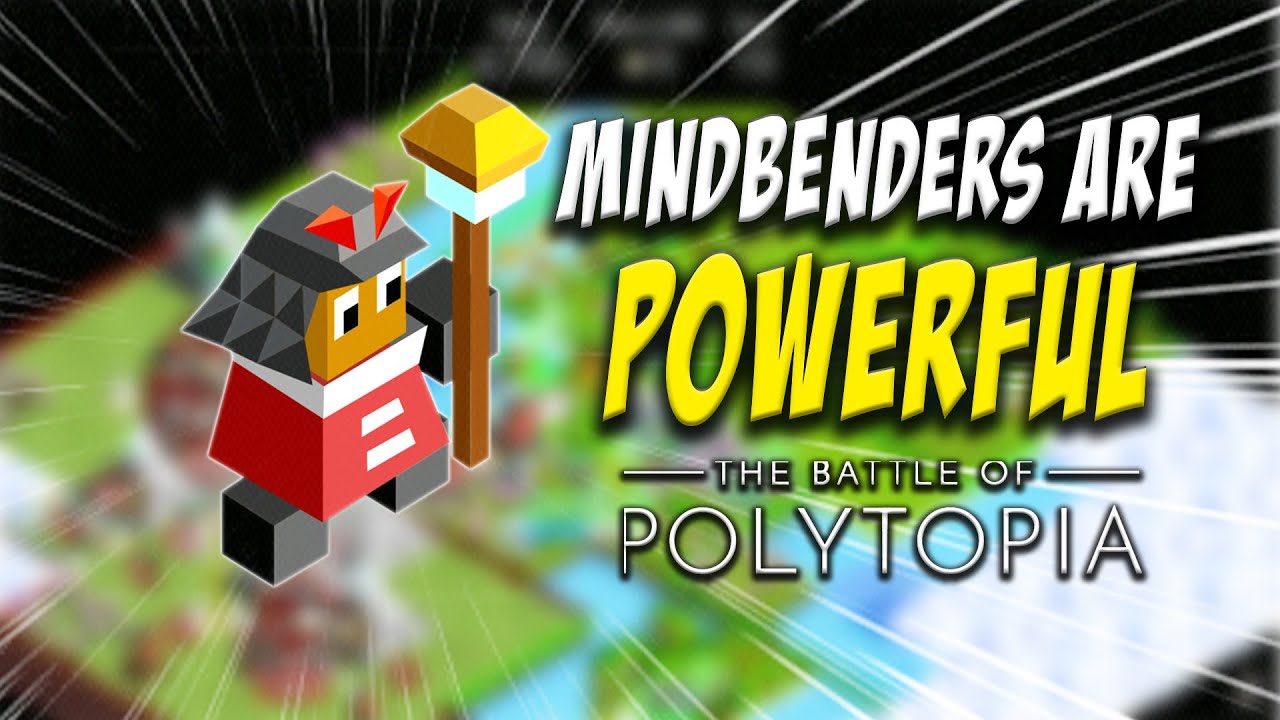 MINDBENDERS ARE POWERFUL - Polytopia Random 1v1 - Polytopia Moonrise Replay Review